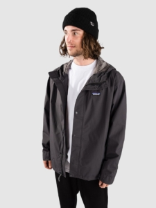 Patagonia Jackson Glacier Rain Jas Ink Zwart