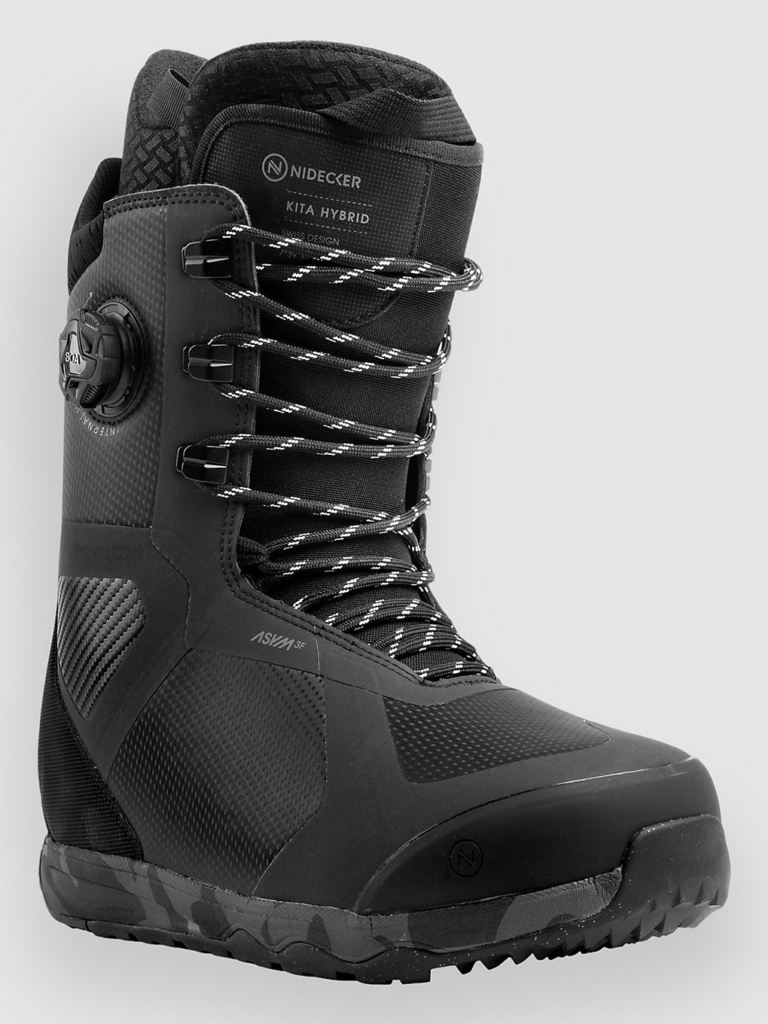Nidecker Kita Hybrid Snowboard Schoenen Zwart
