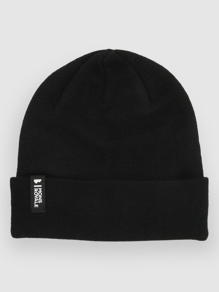 Mons Royale Merino Mccloud Muts Zwart