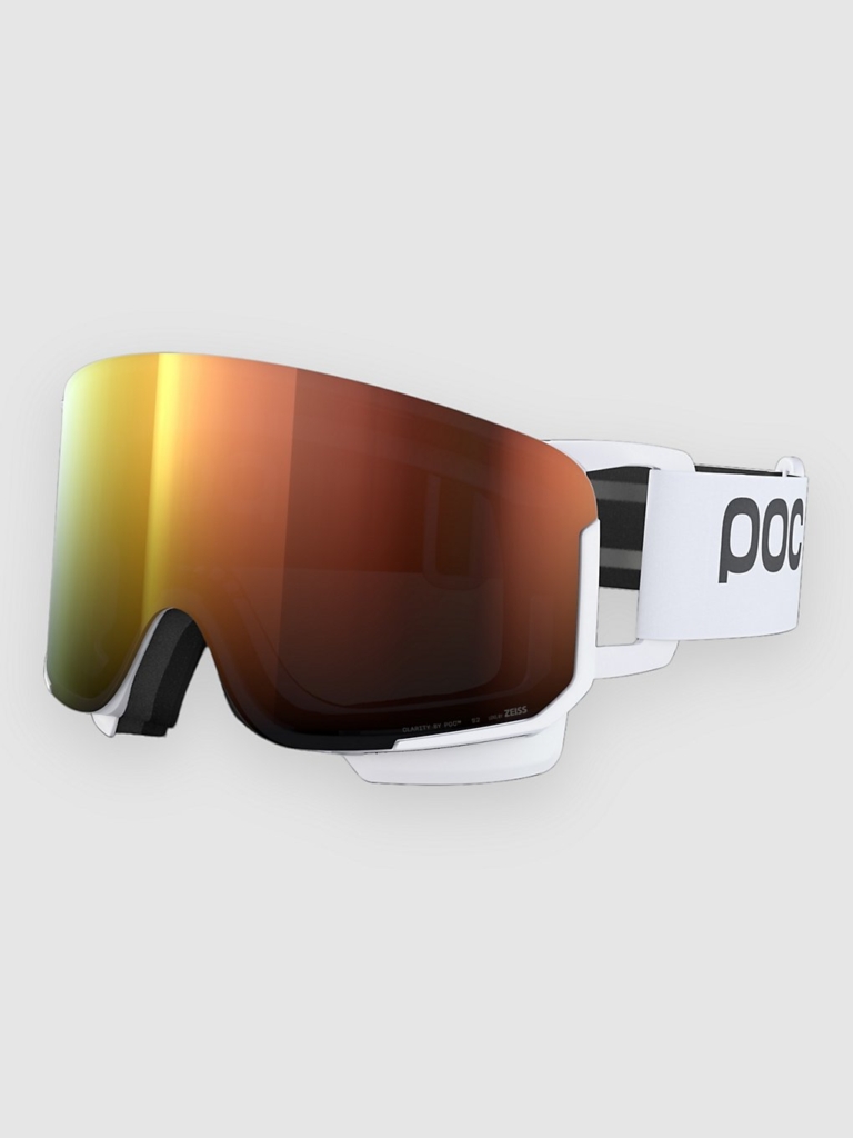 POC Nexal Hydrogen White Goggle Partly Sunny Oranje