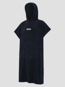 FCS Towel Black Surf Poncho Zwart