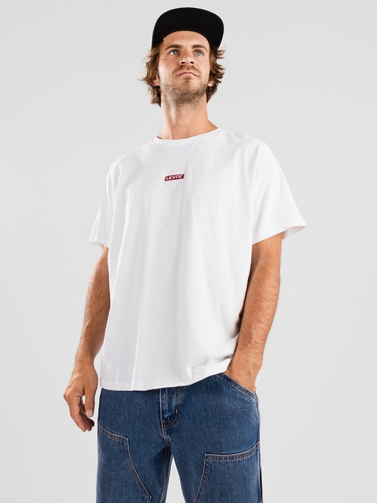 Levi’s Relaxed Baby Tab T T-Shirt Bright Wit