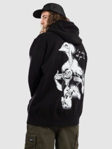 Any Means Necessary I Can Always Make You Smile Hoodie Zwart