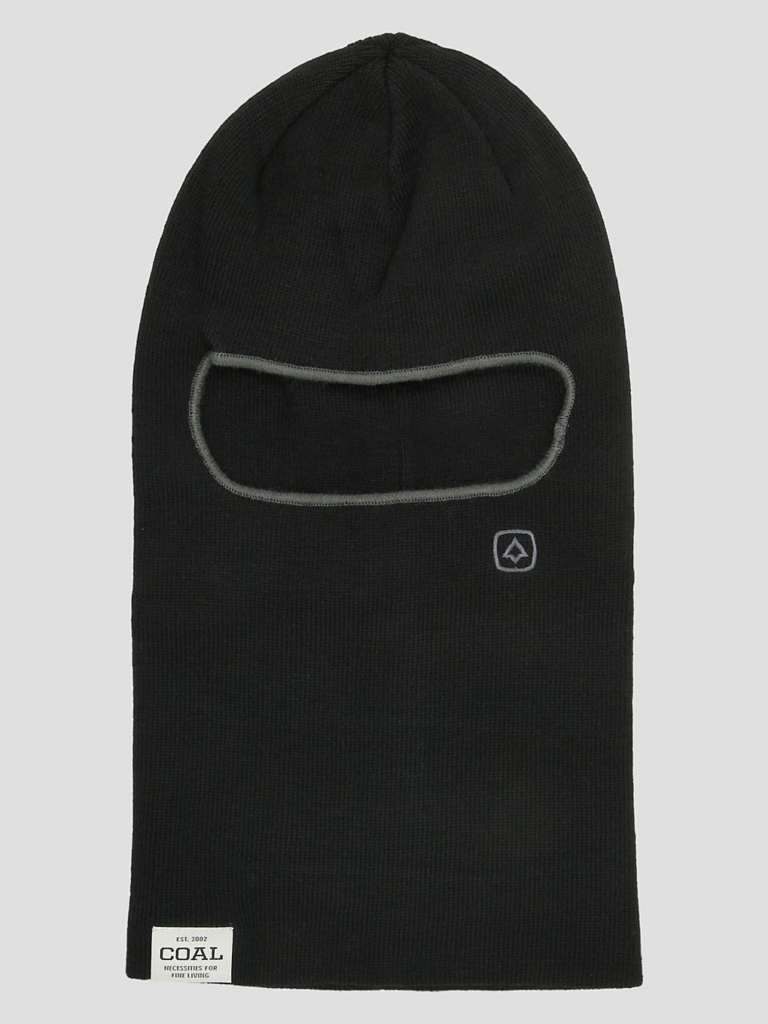 Coal Uniform Clava Facemask Zwart