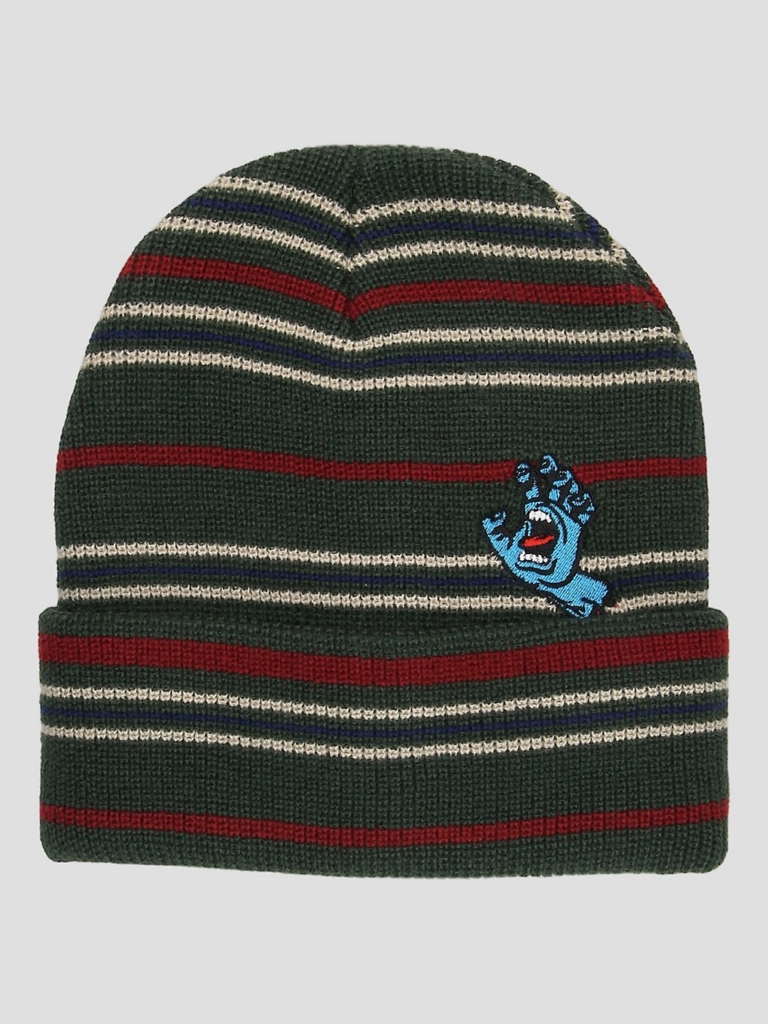 Santa Cruz Screaming Mini Hand Muts patroon Sage Stripe