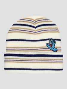 Santa Cruz Screaming Mini Hand Muts patroon Wit Stripe