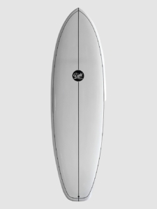 Light Hybrid Plus White – Epoxy – Future 5’10 Surfboard patroon Uni