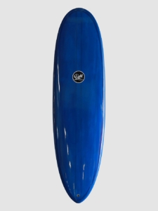 Light Golden Ratio Blue – PU – US + Future 8′ Surfboard patroon Uni