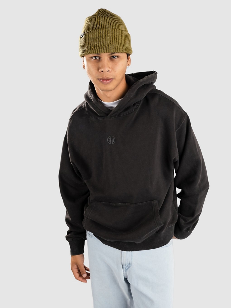 Ninth Hall Fundamental Hoodie Ash Mineral Wash
