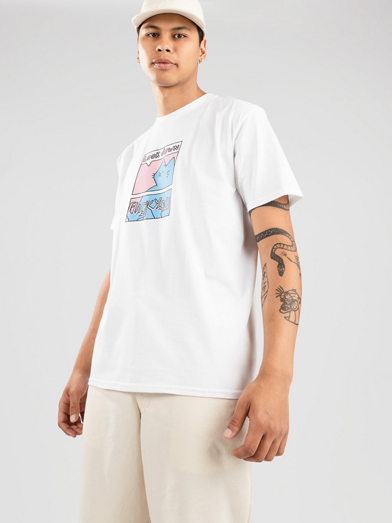 Leon Karssen Fingers T-Shirt Wit