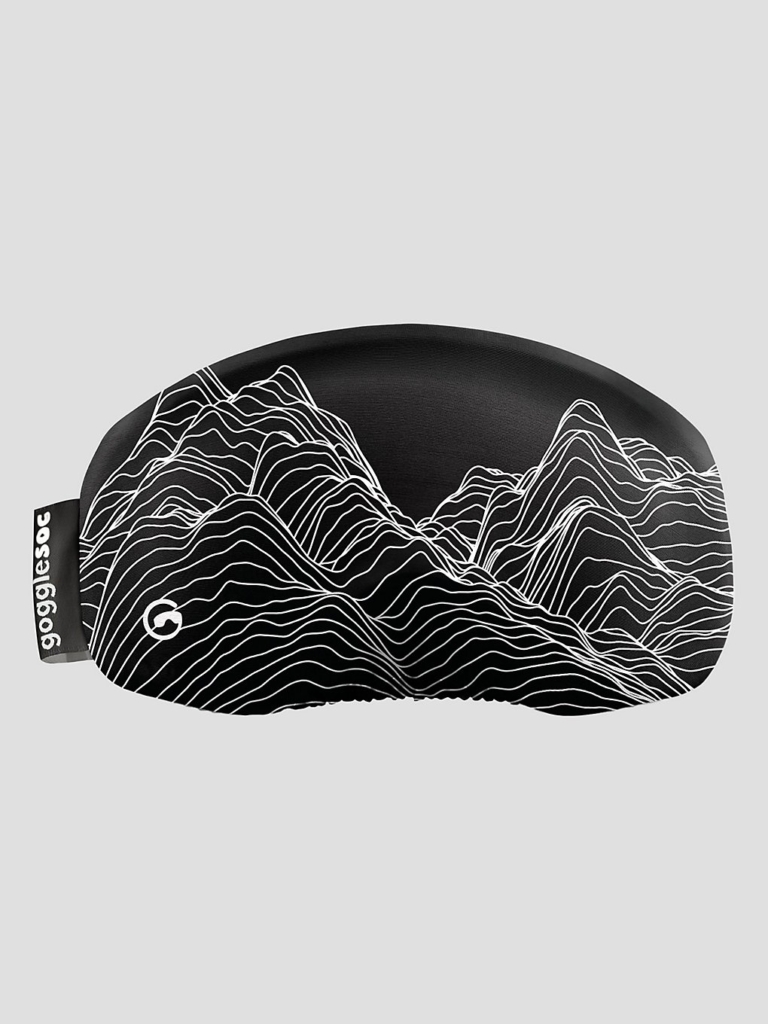 Gogglesoc Cover Goggle patroon Contour Lines