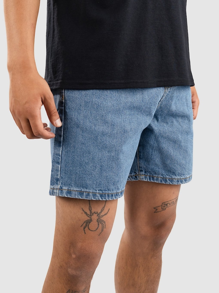 Urban Classics Bermuda Korte Broek Light Blauw Washed