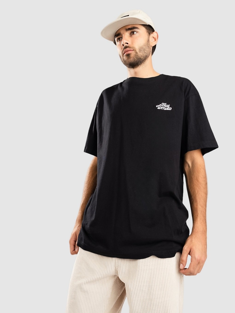 Blue Tomato Mini Logo T-Shirt Zwart