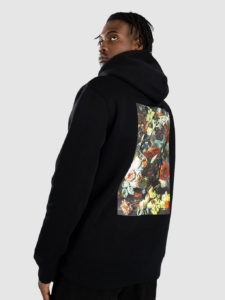 Poetic Collective Flower Hoodie Zwart