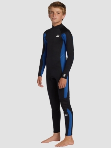 Billabong 302 Foil Bz Fl Full Kids Wetsuit Mid Blauw