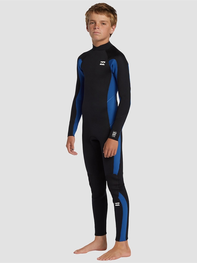 Billabong 302 Foil Bz Fl Full Kids Wetsuit Mid Blauw