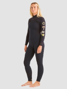 Billabong 302 Salty Dayz Natural Cz Wetsuit Hidden Palms Zwart