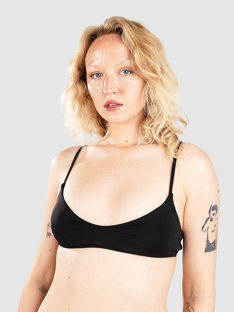 Billabong Sol Searcher V Bralette Bikini Top Zwart Pebble