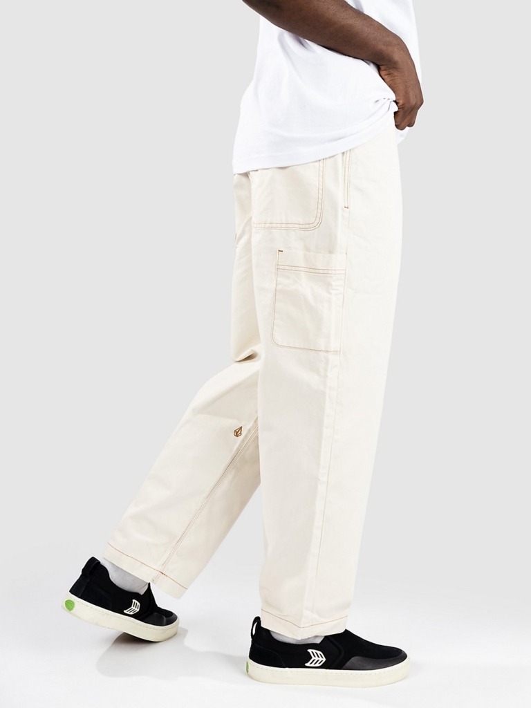 Volcom Kraftsman Broek Dirty Wit