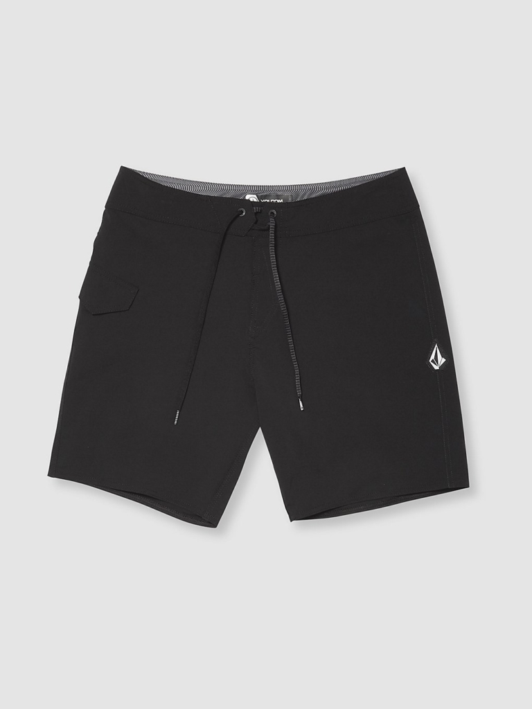 Volcom Lido Solid Mod 18 Boardshorts Zwart