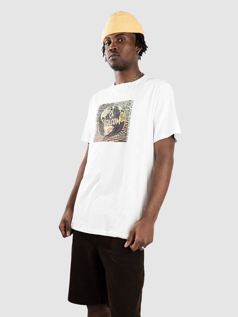 Volcom Earthtrippin Fty T-Shirt Creme