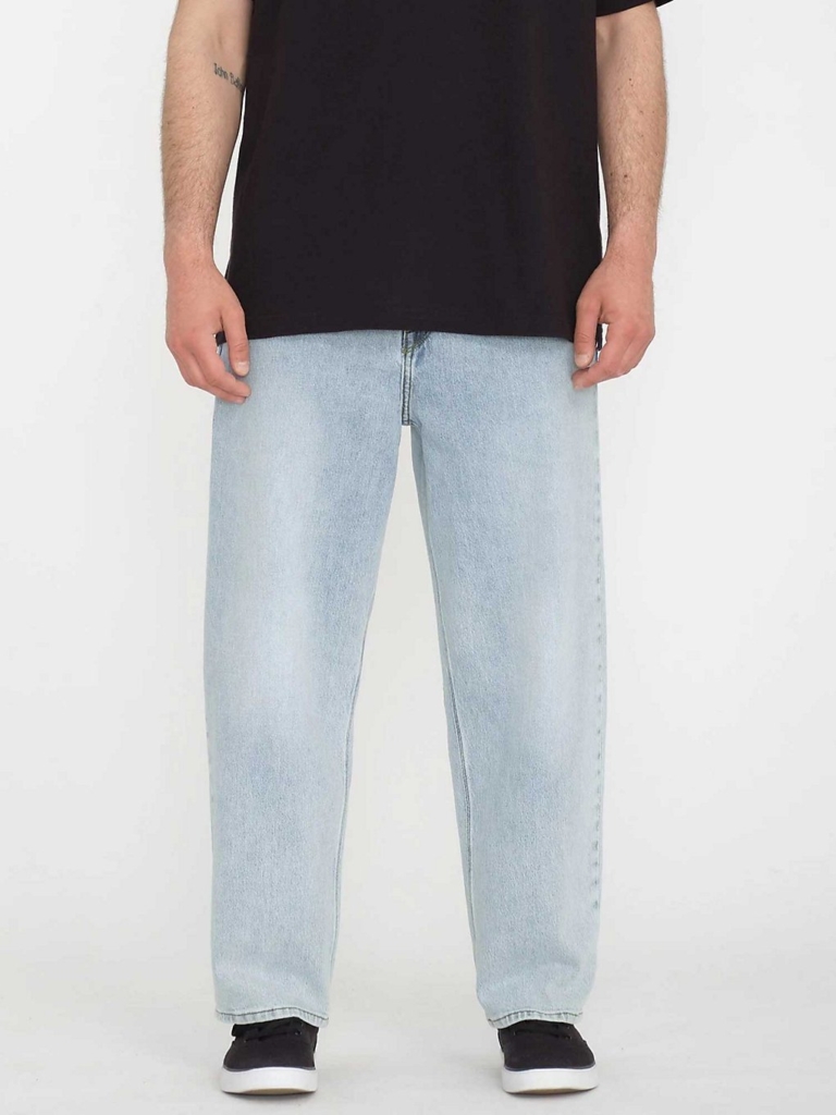 Volcom V Ent Hockey Dad Jeans Heavy Worn Faded