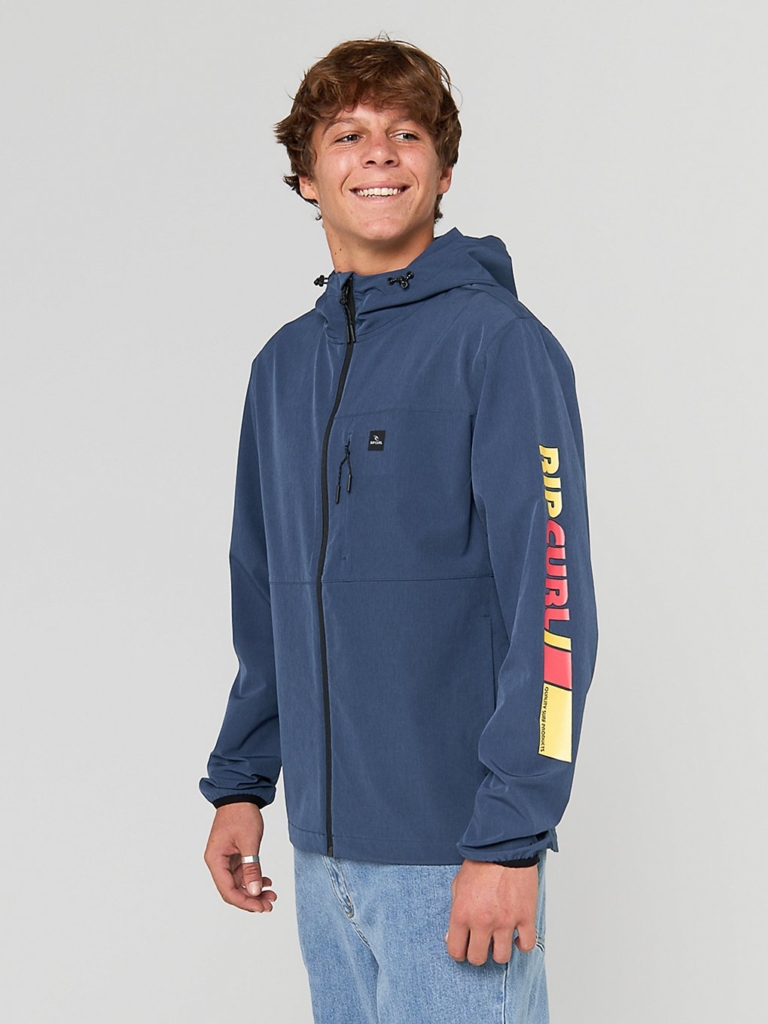 Rip Curl Elite Dwr Jas Jas Washed Marineblauw