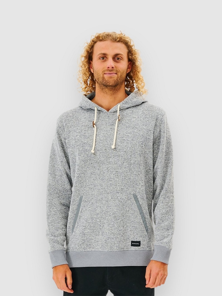 Rip Curl Crescent Hood Gebreide Trui Grijs Marle