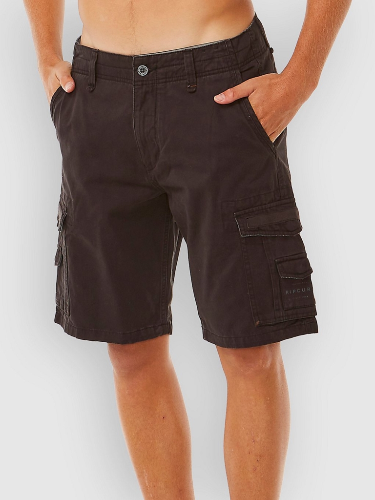 Rip Curl Classic Surf Trail Cargo Korte Broek Washed Zwart