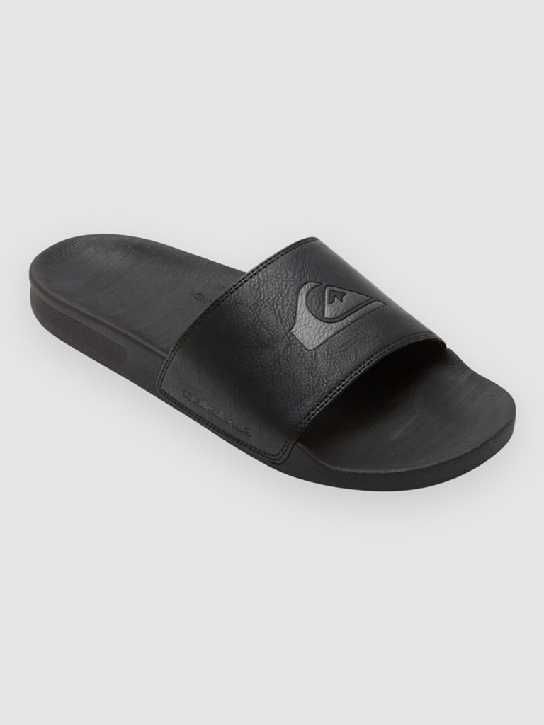 Quiksilver Rivi Nubuck Slide Sandalen Zwart