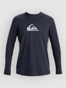 Quiksilver Everyday Surf Tee Longsleeve Lycra Blauw