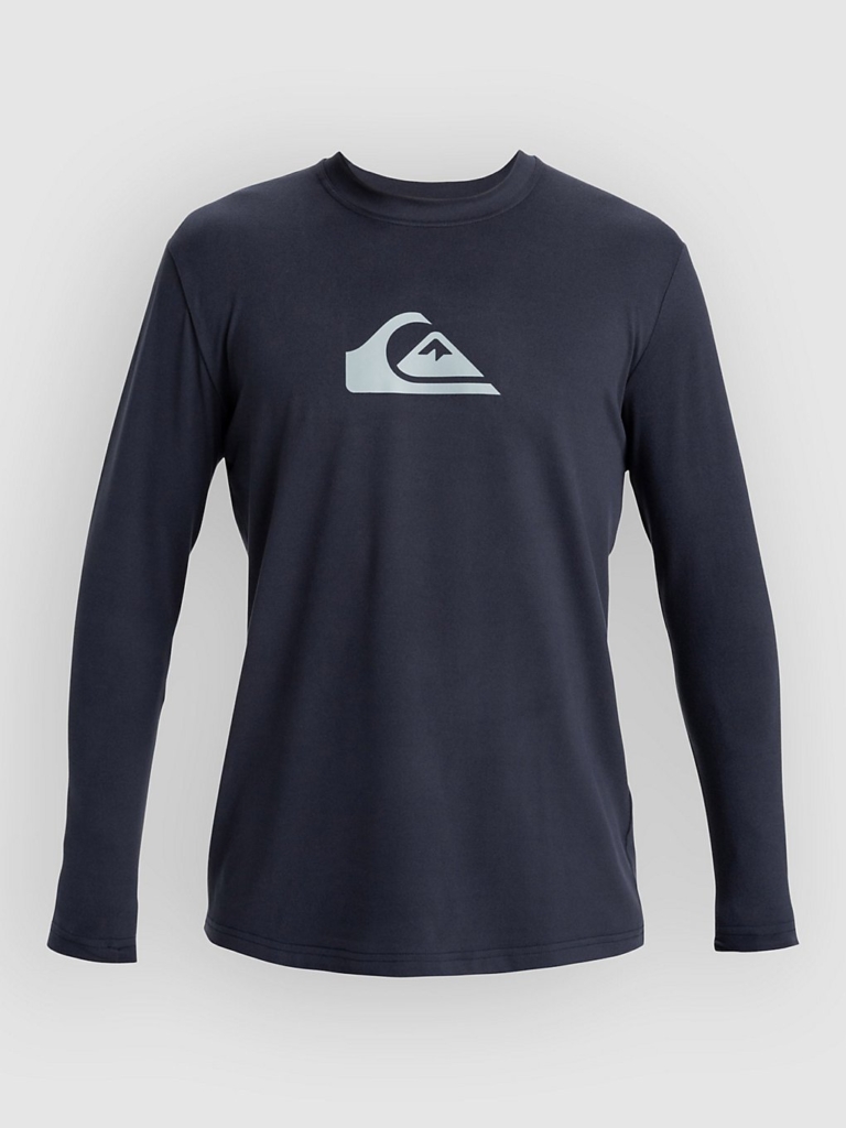 Quiksilver Everyday Surf Tee Longsleeve Lycra Blauw