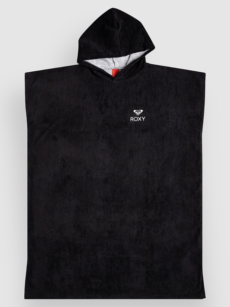Roxy Sunny Joy Surf Poncho Antraciet