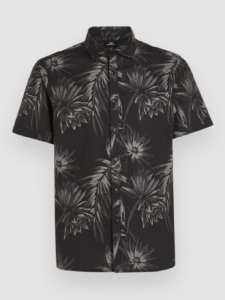 O’Neill Mix & Match Floral Hemd Zwart Tonal Tropican