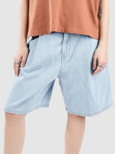Carhartt WIP Alta Korte Broek Blauw Stone Bleached