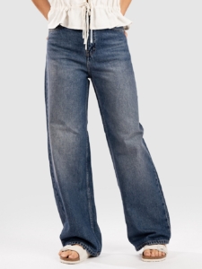 Carhartt WIP Jane Jeans Blauw Dark Used Wash