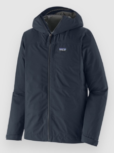 Patagonia Boulder Fork Rain Jas Smolder Blauw