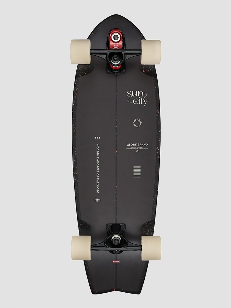 Globe Sun City 2 30″ Surfskate patroon Astro Rood