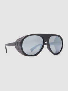 VonZipper Esker Blk Gloss Zonnebril Sil Chrome