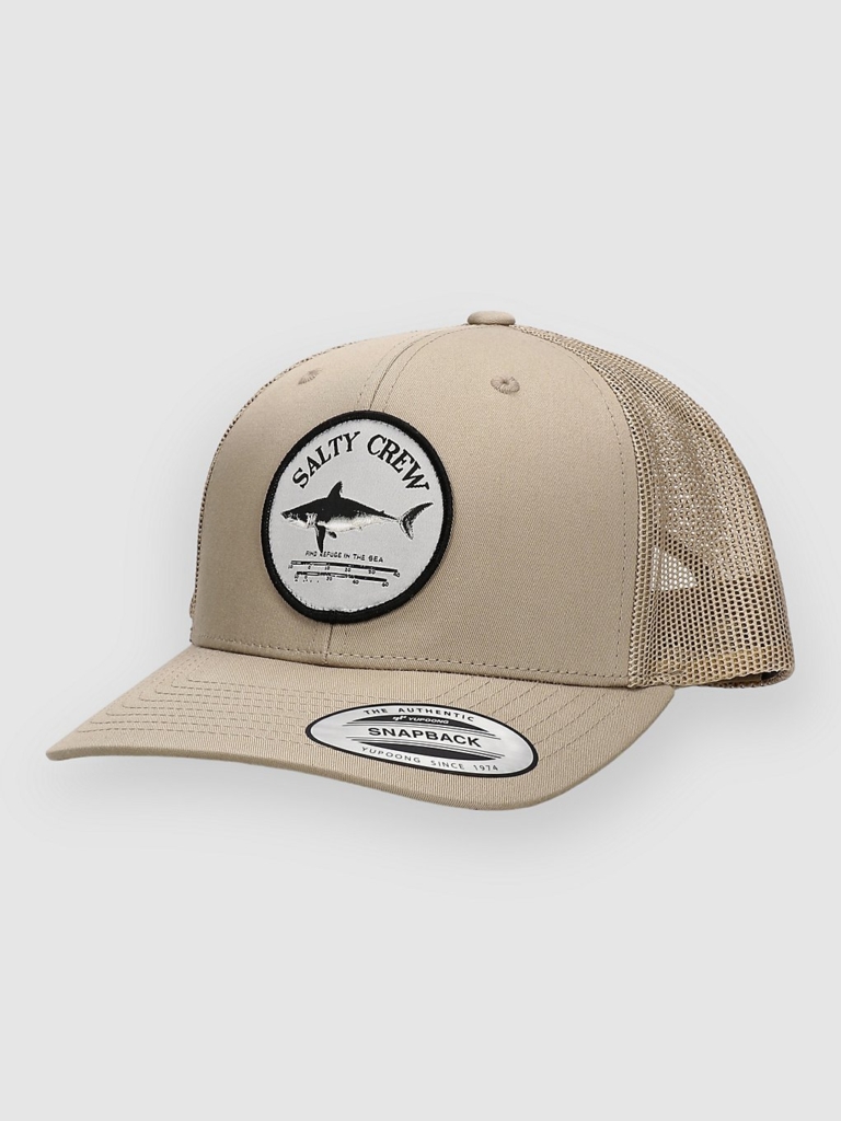 Salty Crew Bruce Retro Trucker Cap Creme