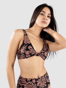 Hurley Bayside Knot Bikini Top Zwart