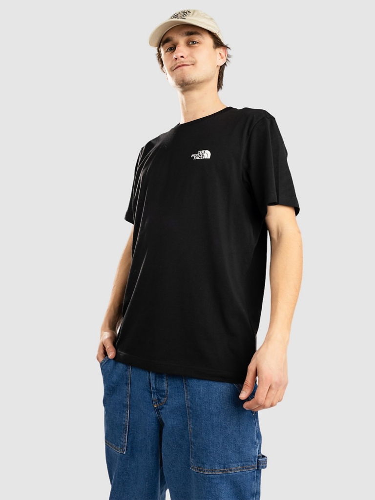 THE NORTH FACE Simple Dome T-Shirt Tnf Zwart