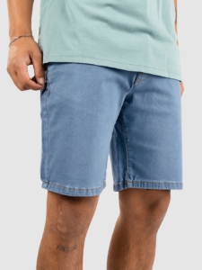 Urban Classics Relaxed Fit Jeans Korte Broek Blauw Washed