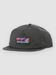 Patagonia Boardshort Label Funfarer Cap Ink Zwart