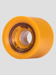 YOW Ura Wheels 66mmx51mm Mustard Shr 80A Wheels patroon Uni