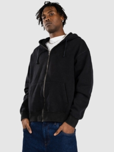 Ninth Hall Fundamental Zip Hoodie Zwart