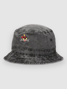 Monet Skateboards Mist Bucket Hat Zwart