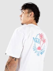 Vans Classic Mini Dual Palm T-Shirt Blauw