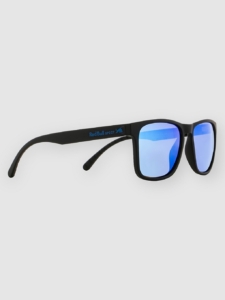 Red Bull SPECT Eyewear EDGE-002P Black Zonnebril Smoke With Blauw Mirror