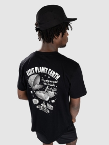 The Bakery Tenne Planet T-Shirt Zwart